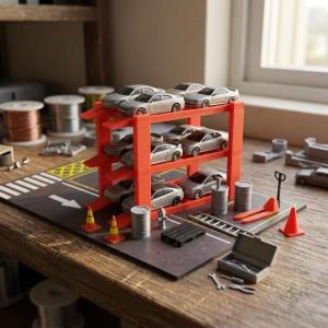 1/64スケール カーディスプレイスタンド ガ...の詳細画像3