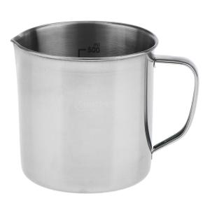 測定カップ ステンレス製 計量カップ 高品質  防錆 研究室