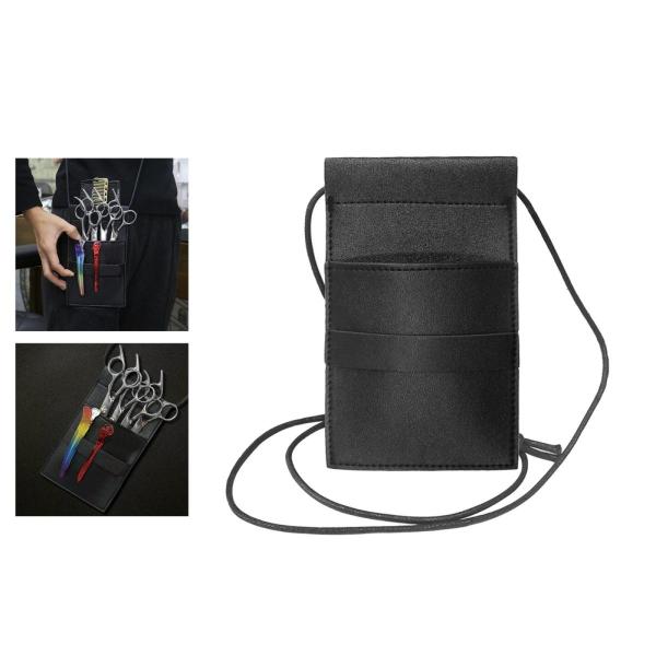 サロン理髪はさみ理髪ウエストバッグメイクアップツールホルスターキット髪シザーバッグ収納ケース