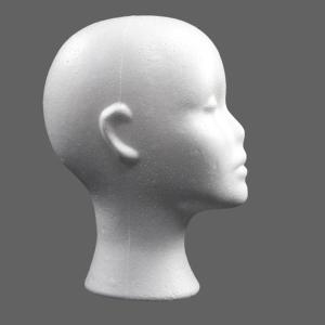 女性ウィッグヘッドマネキンウィッグディスプレイモデルショルダー付き