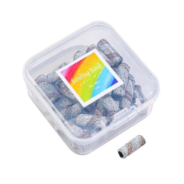 ネイルサンディングバンド ドリルホルダー マニキュアペディキュア用小型サンディングバンド 120メッ...