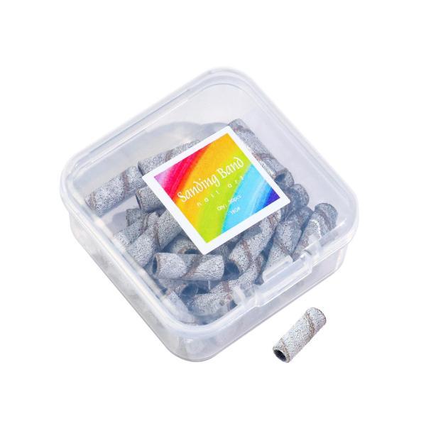 ネイルサンディングバンド ドリルホルダー マニキュアペディキュア用小型サンディングバンド 180メッ...