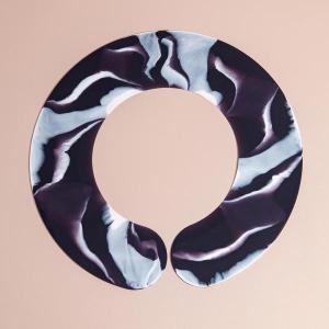 シリコーンサロン染毛剤パッドヘアカットケープパーマ染毛剤理髪用ブラック