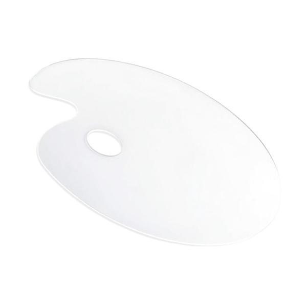 メイクアップパレットトレイハンドヘルドアクリル口紅混合ファンデーション顔料 15 センチメートル