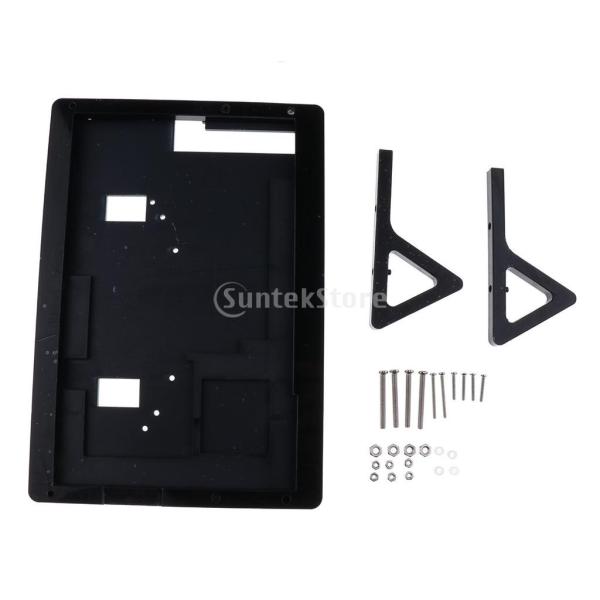 Raspberry Pi 用 アクリル製 7インチ 液晶ディスプレイ タッチスクリーンケース ブラケ...