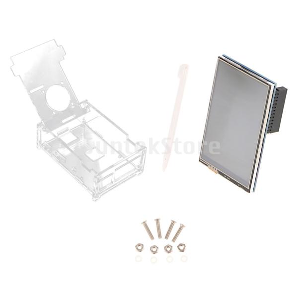 Raspberry pi 3 用 3.5インチ タッチスクリーン タッチペン 保護ケース