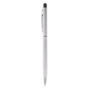 高品質 スムーズ 容量性 スタイラスペン タッチペン 携帯電話/タブレット/ノートパソコン適用 全3色選ぶ - シルバー