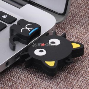 黒い猫のモデル USB フラッシュ ドライブ メモリースティック サムストレージ ストレージ ペンドライブ 全5容量 - 16GB