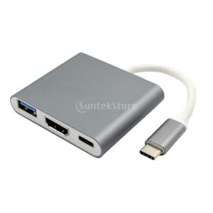 タイプ-C U-C→HDMI + U3.0 ア...の詳細画像5