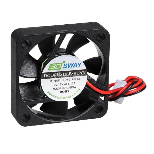 Fenteer ABS冷却ファン 3Dプリンタ ファン DC 12V 40×10ミリメートル 油圧ベ...