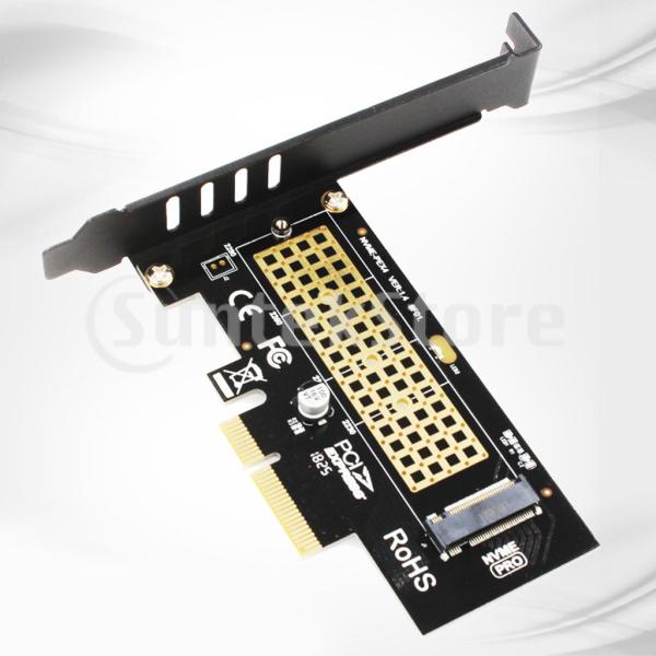 NVME PCIeアダプタ.M.2 NVME DからPCI Express 3.0 x 4ホスト拡張...
