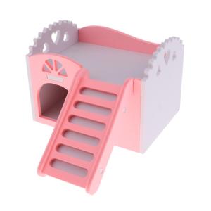 ハムスター マウス ラット 小動物 木製 家 ジム 運動