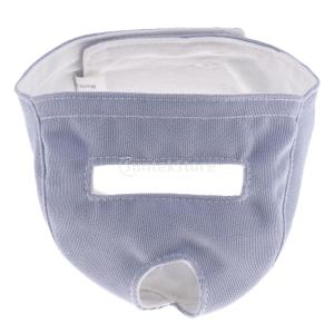 猫用マスク 毛づくろい ファッション 猫 口輪 爪きり 補助用 マスク 多種選べる - ブルー, S