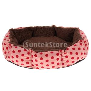 F Fityle ペット用品 愛犬 愛猫 柔らかい 快適 暖かい ベッド クッション マット 耐久性｜stk-shop