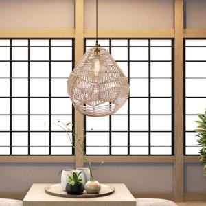 イケア（IKEA） ペンダントランプシェード ホワイトステインオーク材