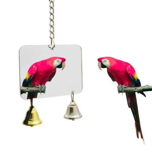 カナリアオカメインコ用バードケージミラーハンギ...の詳細画像4