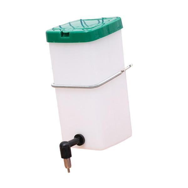 自動ウサギ水飲み器自動給水器チンチラウズラ鶏用 1L 8.5x8.5x18.5cm