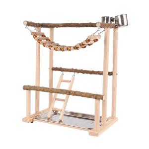 マルカン CASA 小鳥の箱庭アスレチック レイアウト変更可能 バードジム