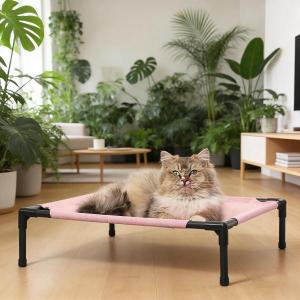 高床式犬用ベッド 快適で多用途な庭、屋内、屋外...の詳細画像2