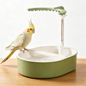オウム用バスタブ ポータブル 実用的 水流調節可...の商品画像