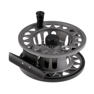 フライリール ホイール 1:1 2 + 1BB メタル V字型 軽量 大容量