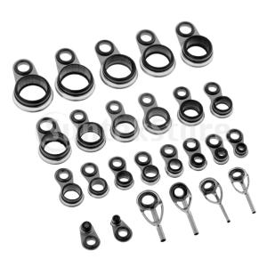 釣竿ガイドロッド 修理キット 25本 釣り竿 交換 補修