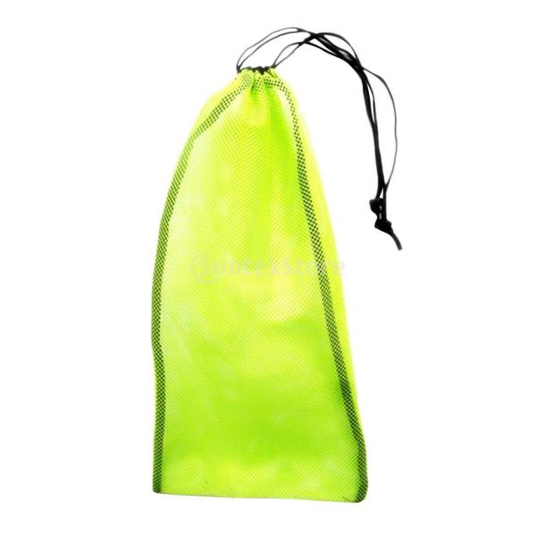 マリン ダイビング メッシュバッグ フィン/ゴーグル/マスク 収納用ポーチ 巾着袋 バッグ 全4色 ...