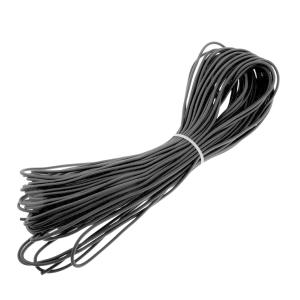 2mm弾性バンジーロープショックコードタイダウン - ボート/トレーラーカバー20m黒