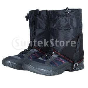 防水ゲイター ブーツカバー レッグガード  アウトド