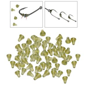 パックの100フック停止ビーズ鯉釣り端子タックルポップアップ髪chodリグ餌ネジ