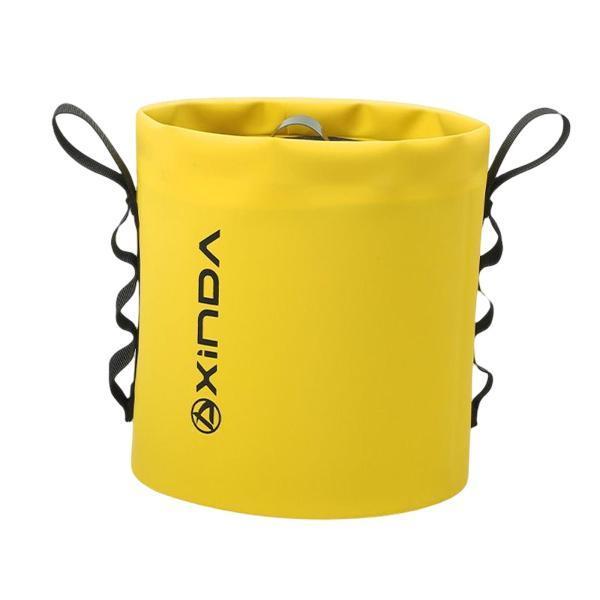投げロープバッグ、登山用品、耐摩耗性バケットバッグ、付き、用品をするためのポータブルロープ収納バッグ