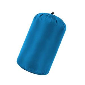 寝袋用ナイロンコンプレッションサック 旅行用ダストフラップ付きディティーバッグ M ブルー｜stk-shop