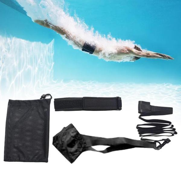 水泳パラシュート水泳抵抗ベルト耐久性のある初心者筋力トレーニングベルト 40 センチメートル