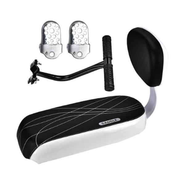 自転車後部座席、クッション子供用後部座席、ほとんどの自転車に適応するユニバーサル調節可能デザイン、快...