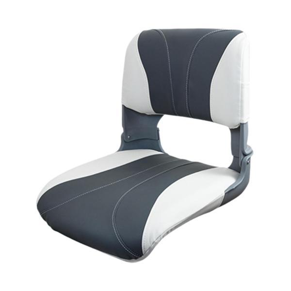 折りたたみ式ボートシート 軽量交換用カヌーシート ラフティング カヤック用 グレー ホワイト