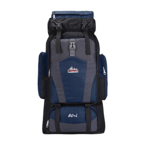 ハイキングバックパック 登山用バックパック 80L バックパッキング トレッキング アウトドア ダー...