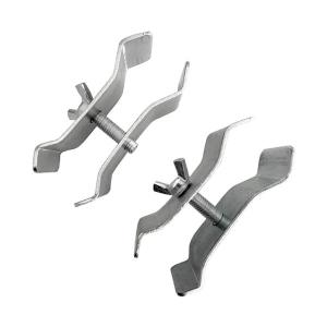 2 個入り カート用傘クランプ、固定クリップ、日よけアタッチメント、キャンプ用傘マウントクランプ、パラソルホルダー（ワゴンカートデッキ）