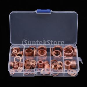 銅ワッシャ 電気ワッシャセット ボックス 銅リング 9サイズ
