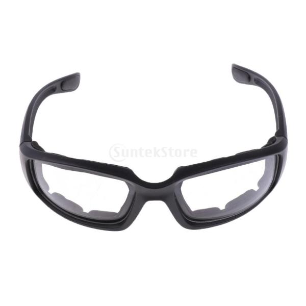 全3色 メガネ パッド オートバイ ゴーグル 防風 防曇 レンズ UV400 紫外線防護 運動用品 ...