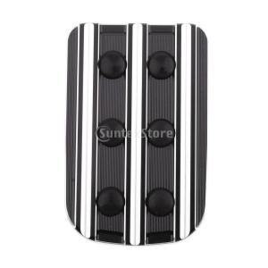 Fenteer CNC ビレット 6061-T6アルミ ラージ ブレーキ ペダル