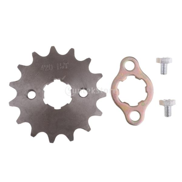 17mm/20mm シャフト フロント エンジン スプロケット  SDG 110cc 125cc ダ...