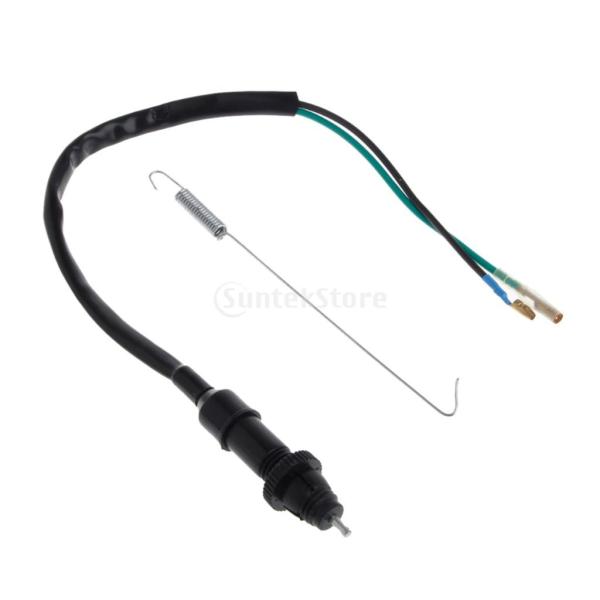 ユニバーサル オートバイ バイク リアブレーキライトスイッチ スプリングキット ピット ダート バイ...