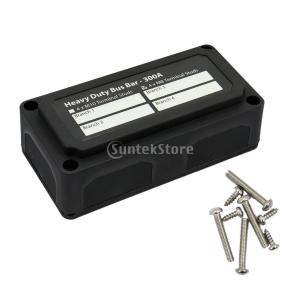 高強度と耐久性 DC 48V 300A ネジ付き バスバー/電源分配ボックス カバー