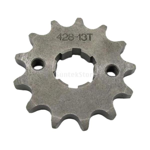 オートバイ バイク 駆動系パーツ フロント スプロケット 13T 428チェーン ピッチ20mm