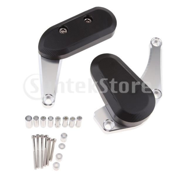 スズキGSXR1000 09-13チタン用エンジンガードクラッシュスライダーパッド保護