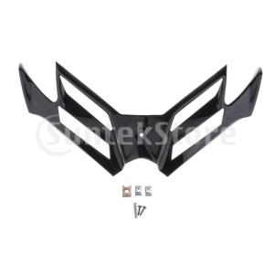 カワサキニンジャ250 300 MotoGPスタイルウインドシールドブラック用空力ウイングレット