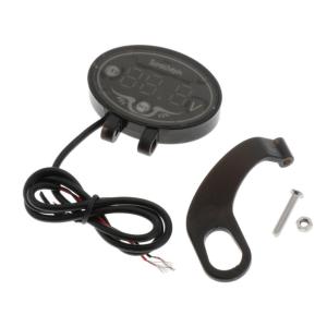 DC12V IP67はオートバイの青のための電圧計のテスターのLEDのパネルを防水します