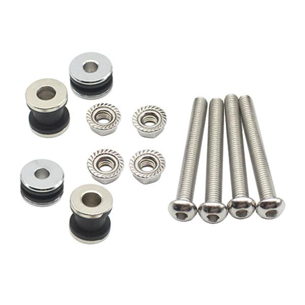 耐久性のあるドッキングハードウェアキットバックレスト取付ハードウェアハーレースポーツスター883 X...