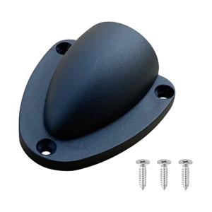 新しいボートベンチレーターミゼットワイヤーホースベントカバーボートアクセサリーLブラック