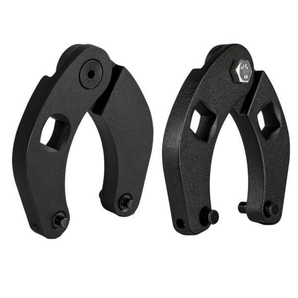 2個のグランドナットレンチ12667463油圧シリンダー用スパナツールセット2 インチから6インチ ...